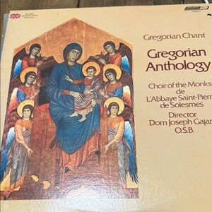 Gregorian Chant Vinyl Record